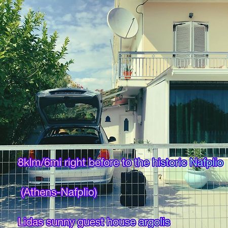 Lidas Sunny Guest House Argolis Návplio Eksteriør bilde